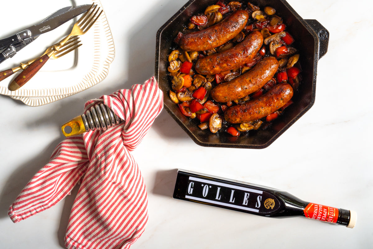 Chicken Sausage, Mushrooms, & Peppers Recipe