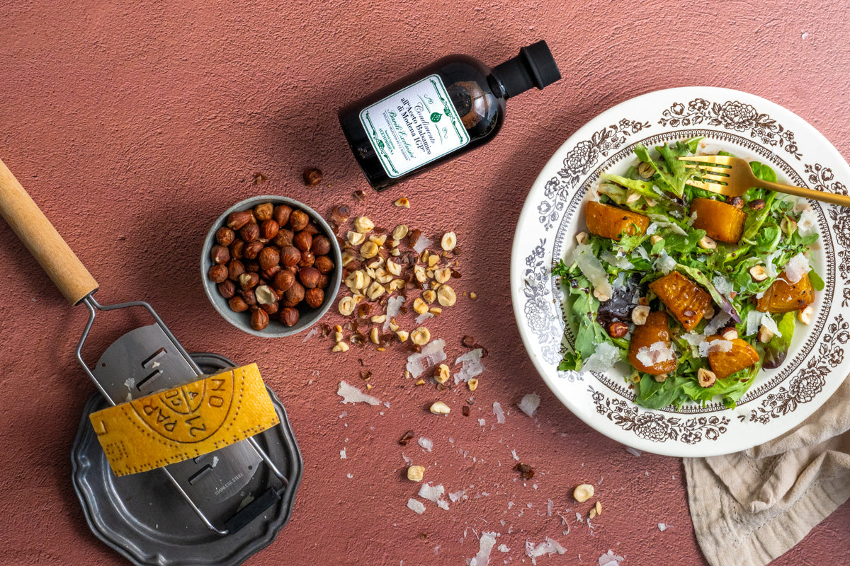Composed Roasted Beet Salad Recipe with Balsamic Vinegar