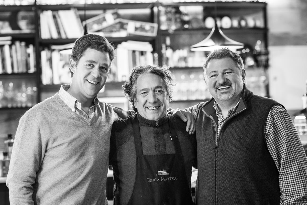 Chef Paco Aguilar, Juan de Dios and T.J. Robinson