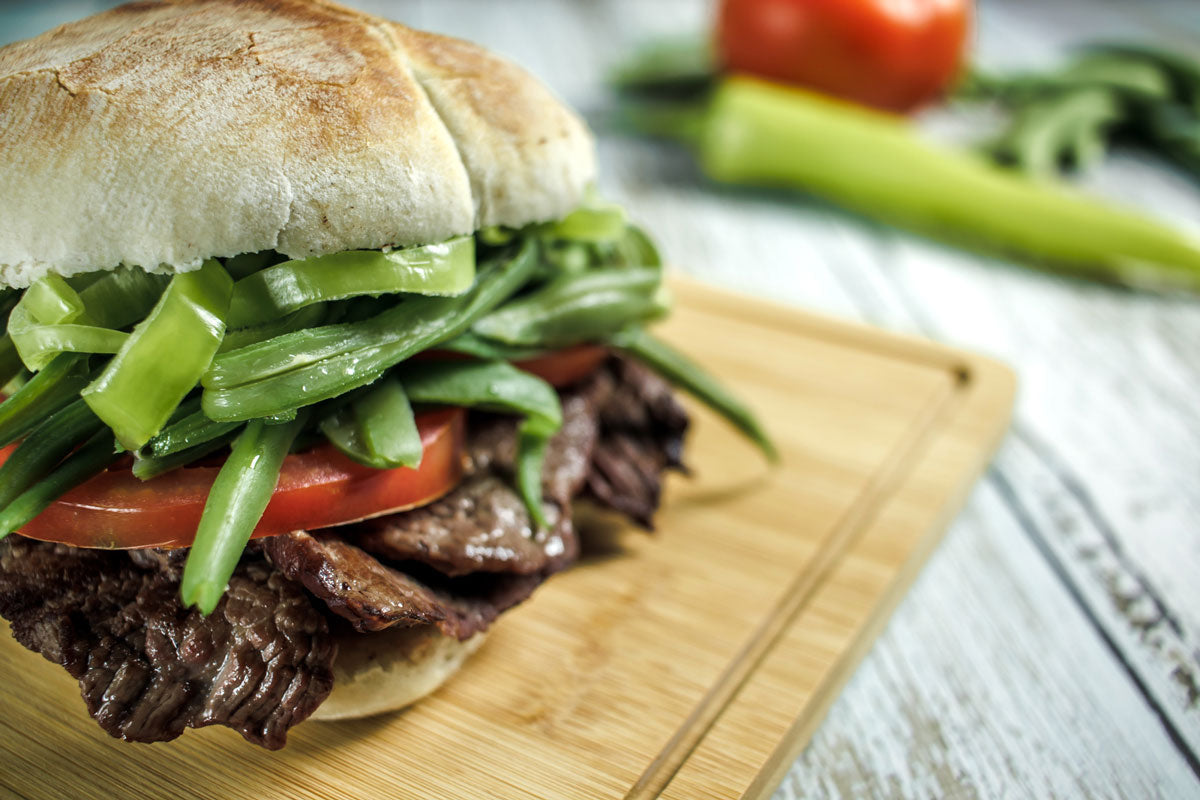 Chacarero sandwich