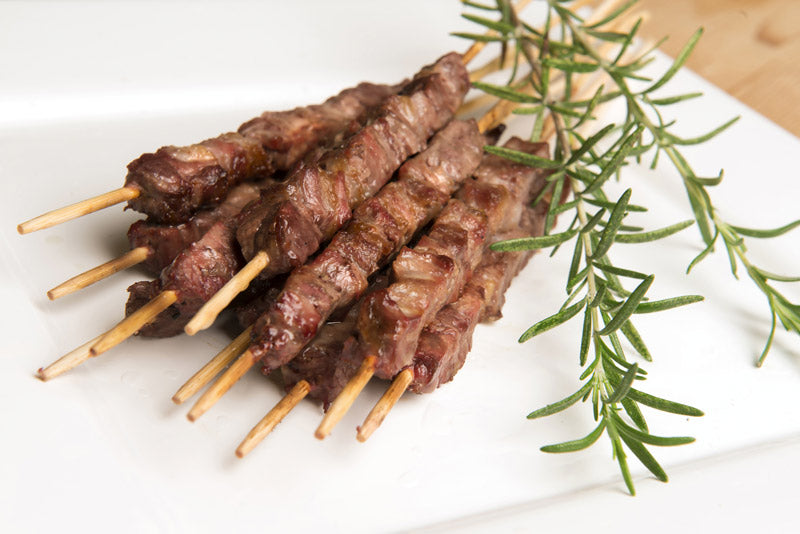 Barbecued Lamb Skewers (Arrosticini)