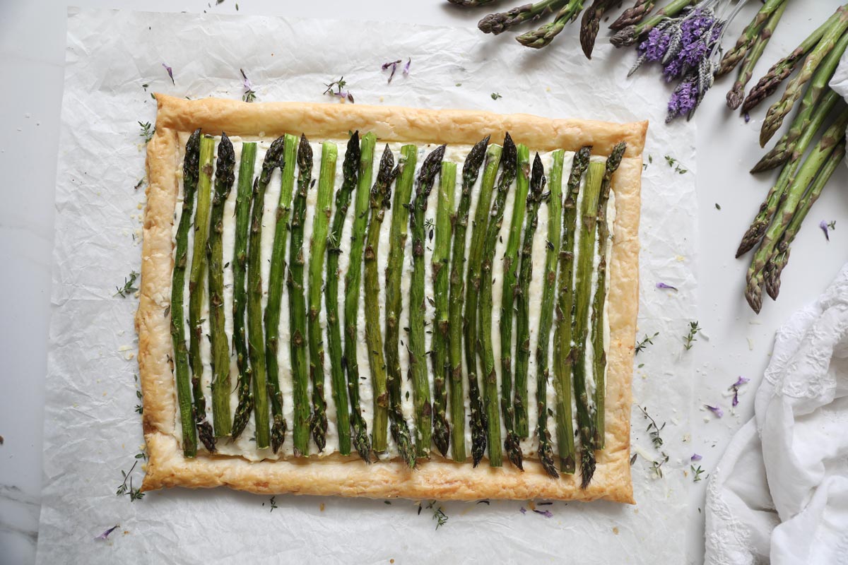asparagus tart