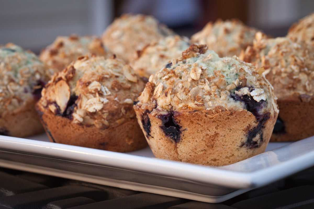 Nutty Oat Muffins