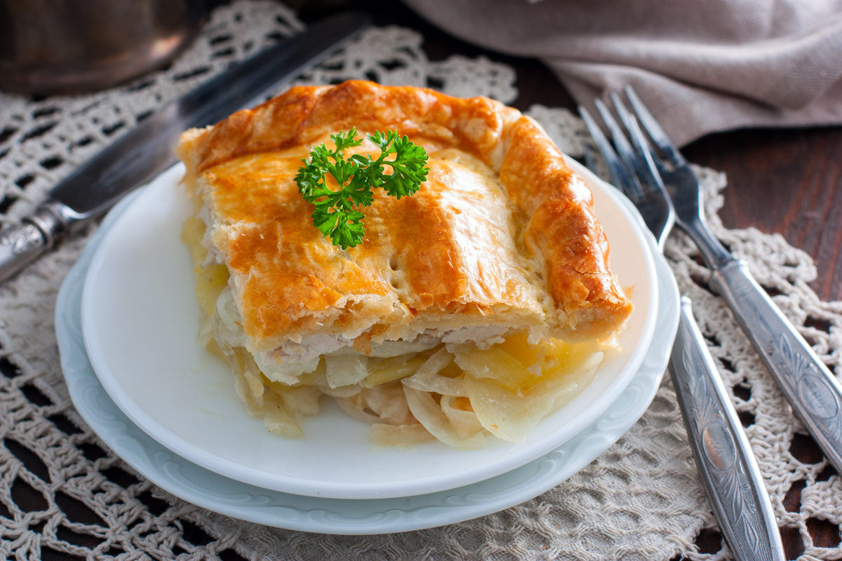 Chicken and Leek Potpie
