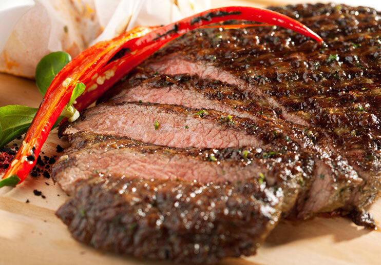 Chili-Rubbed Skirt Steak