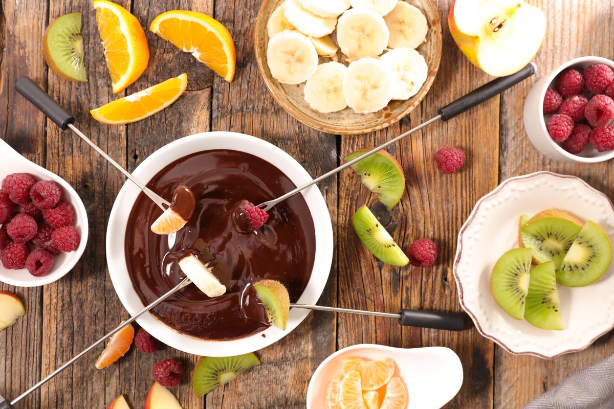 Chocolate Olive Oil Dipping Sauce