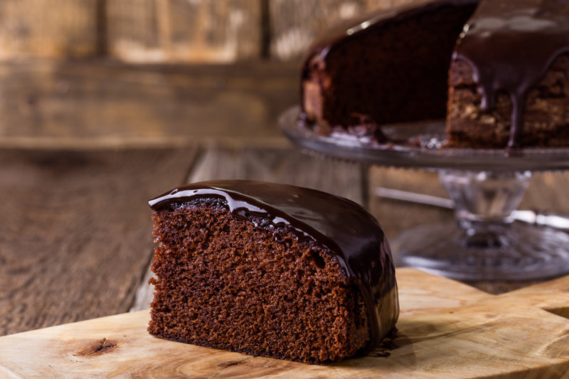 Olive Oil Chocolate Cake with Chocolate Ganache