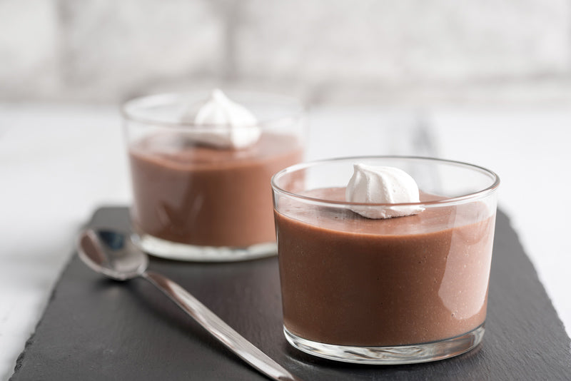 Chocolate Mousse with Olive Oil and Sea Salt