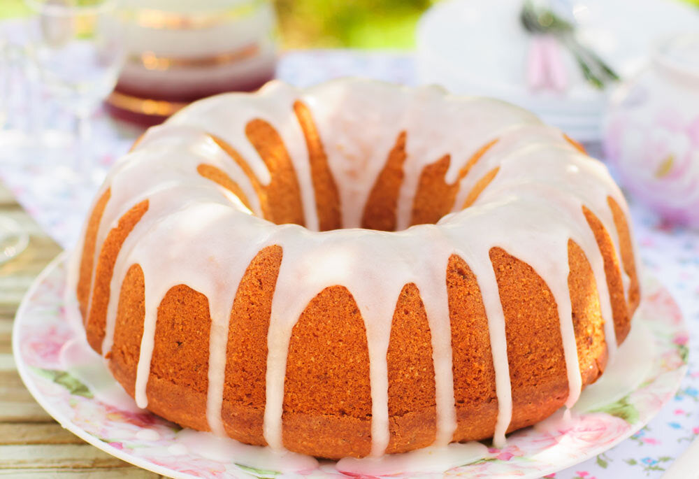 Classic Olive Oil Cake with Orange Glaze