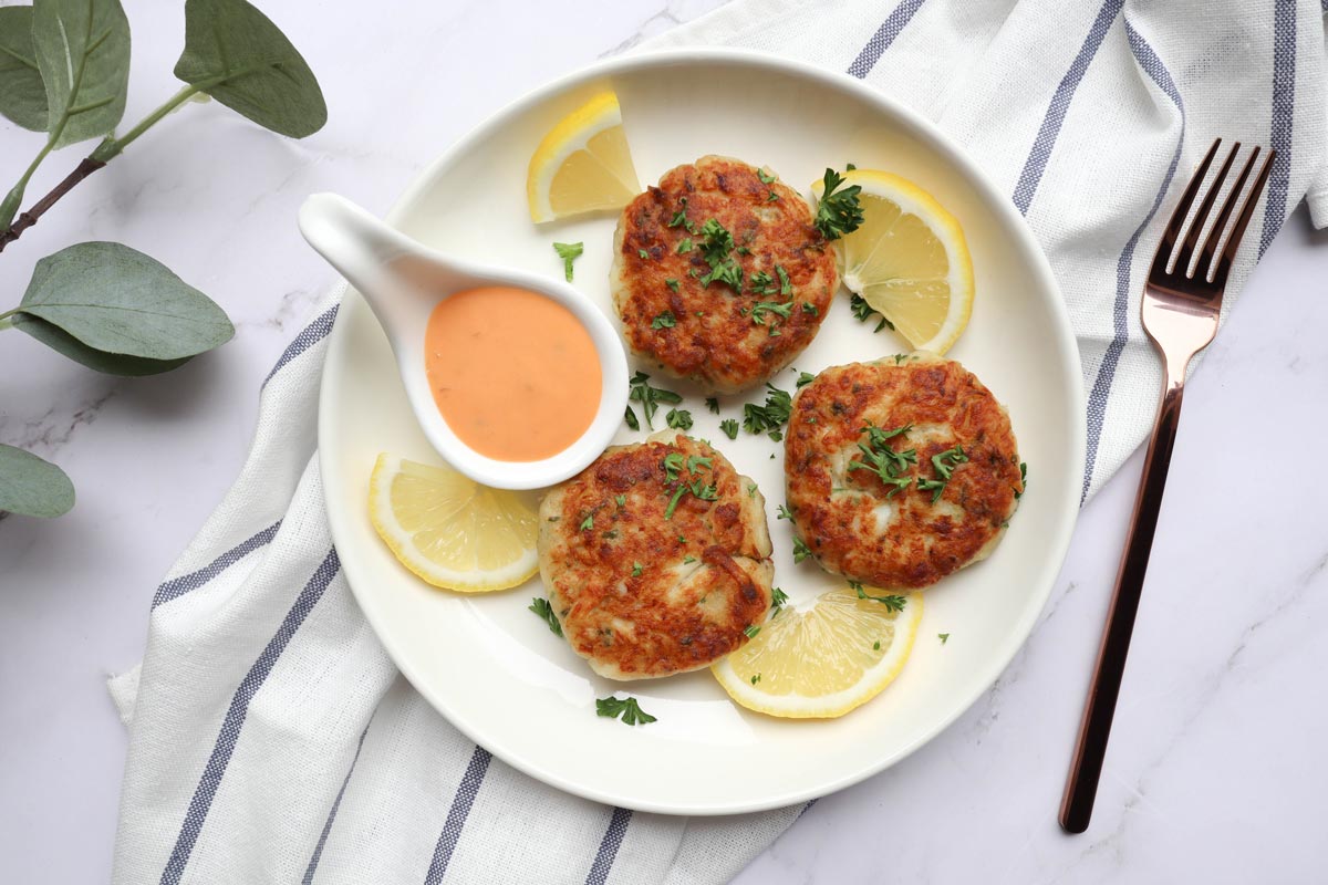 Clam Cakes Remoulade