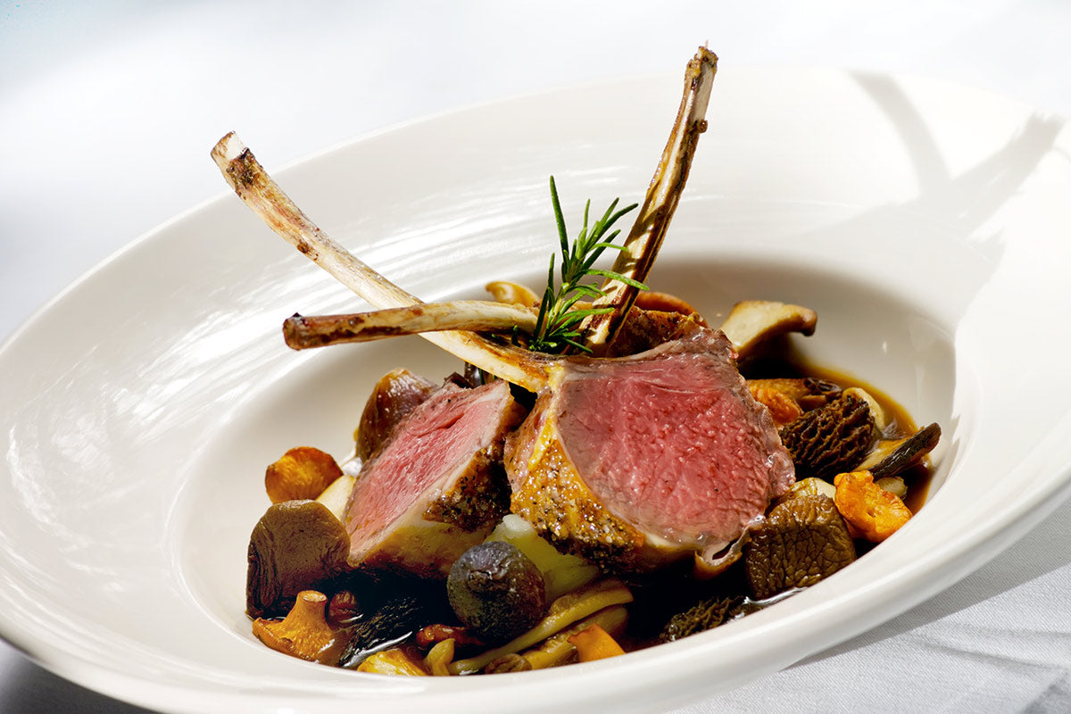 Crown roast of lamb