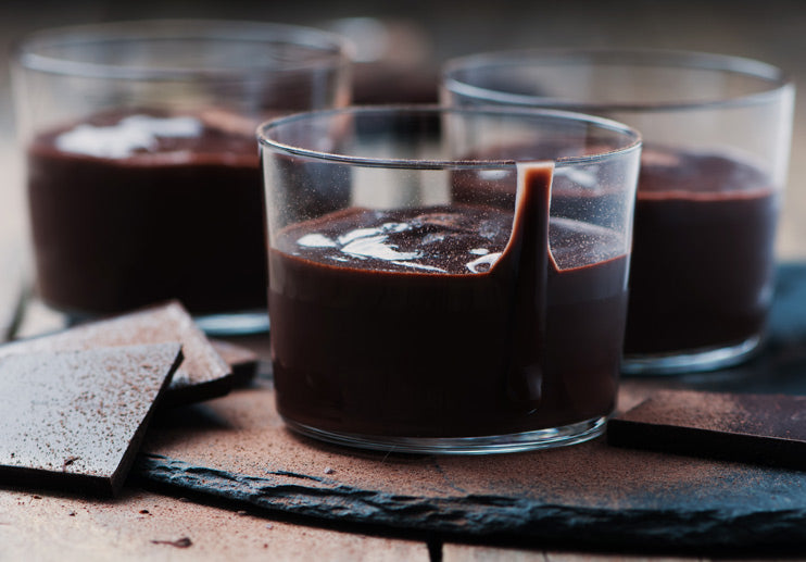 Olive Oil Dark Chocolate Mousse