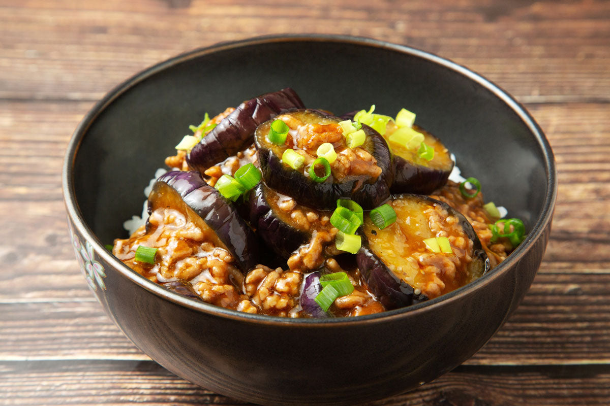 Chinese Eggplant with Tangy Garlic Sauce