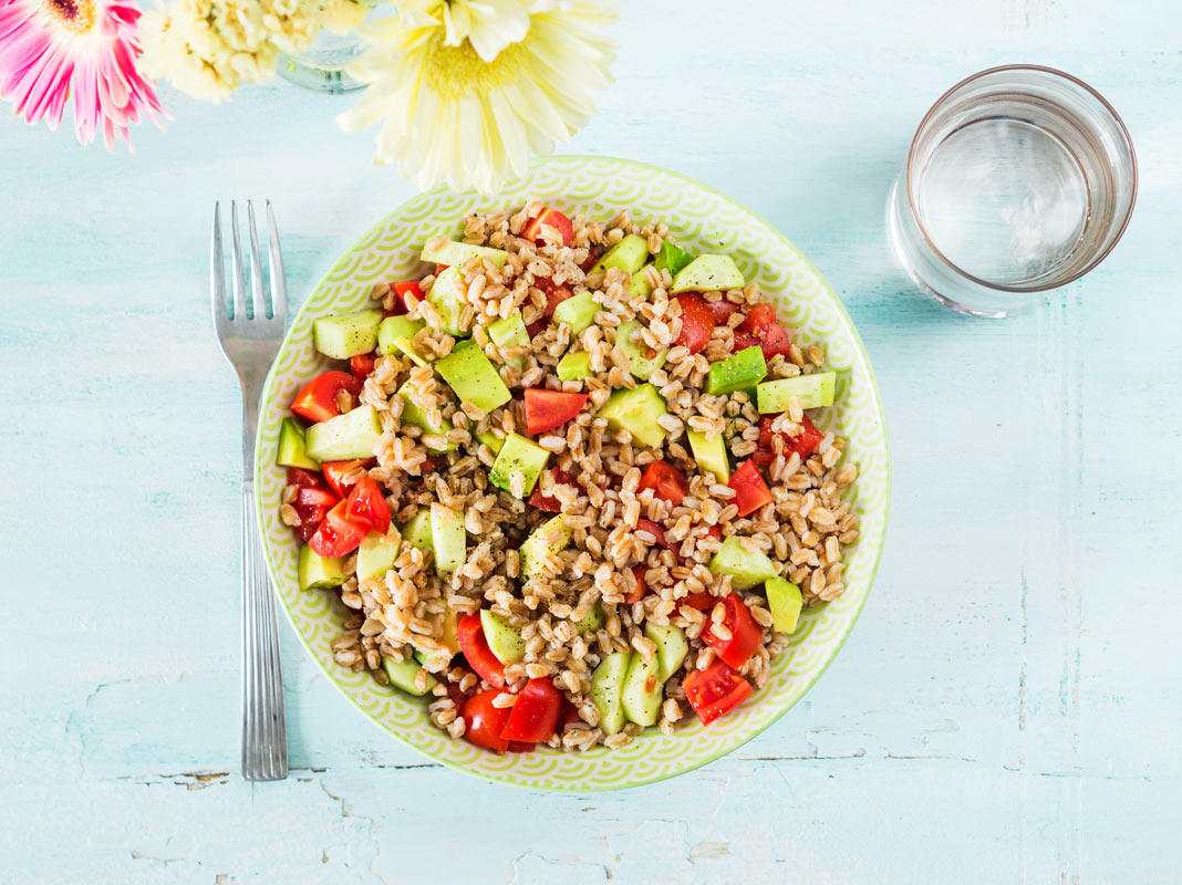 Farro bowl