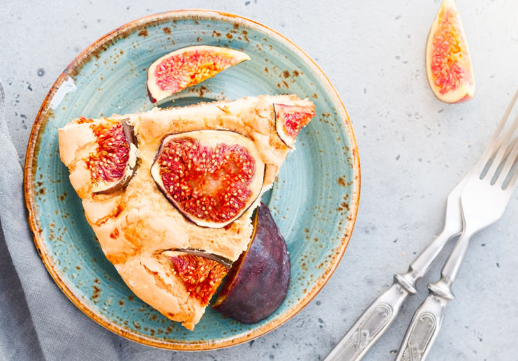 Fig and Almond Olive Oil Cake