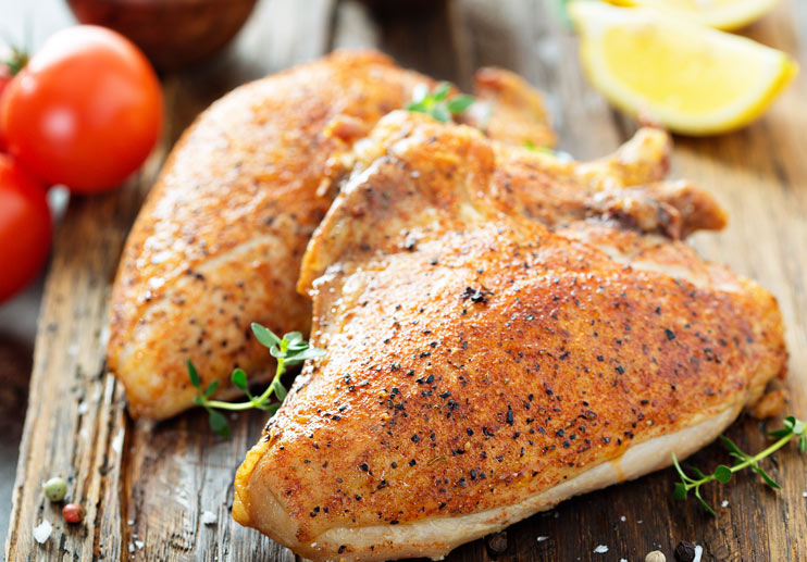 Garlicky Herbed Chicken