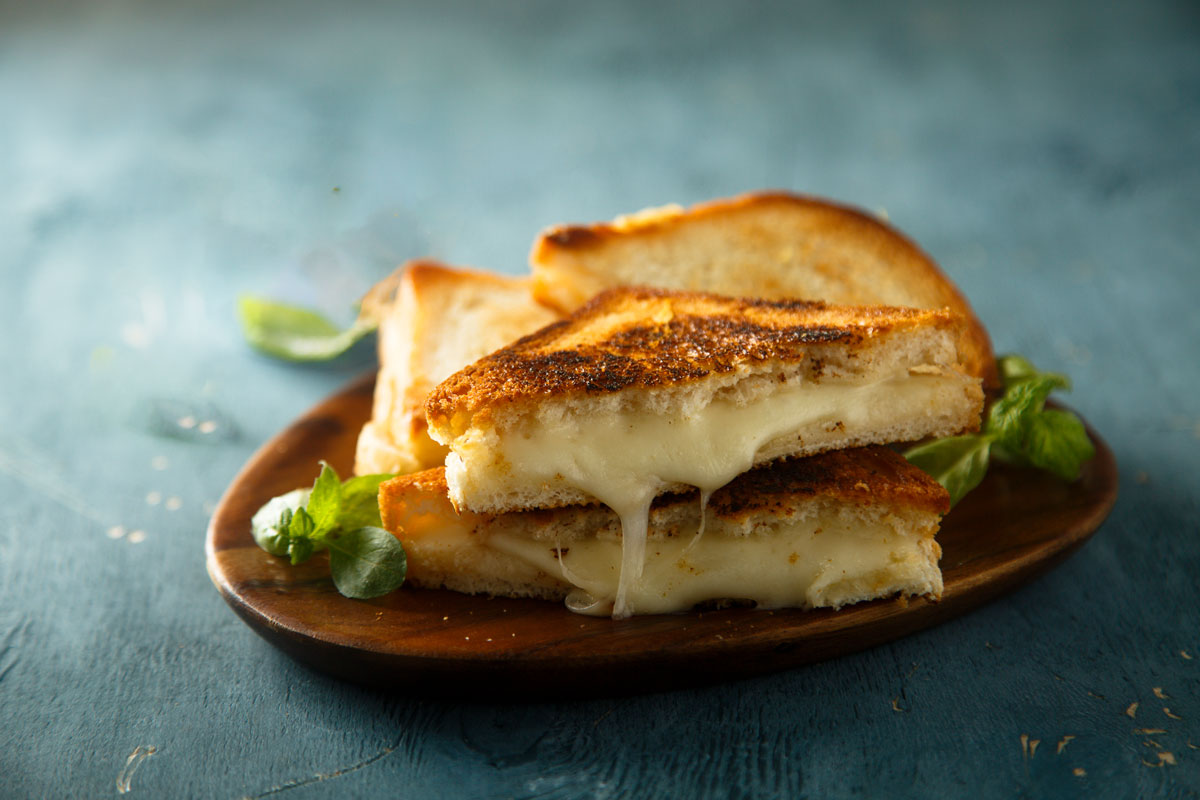 Gourmet grilled cheese