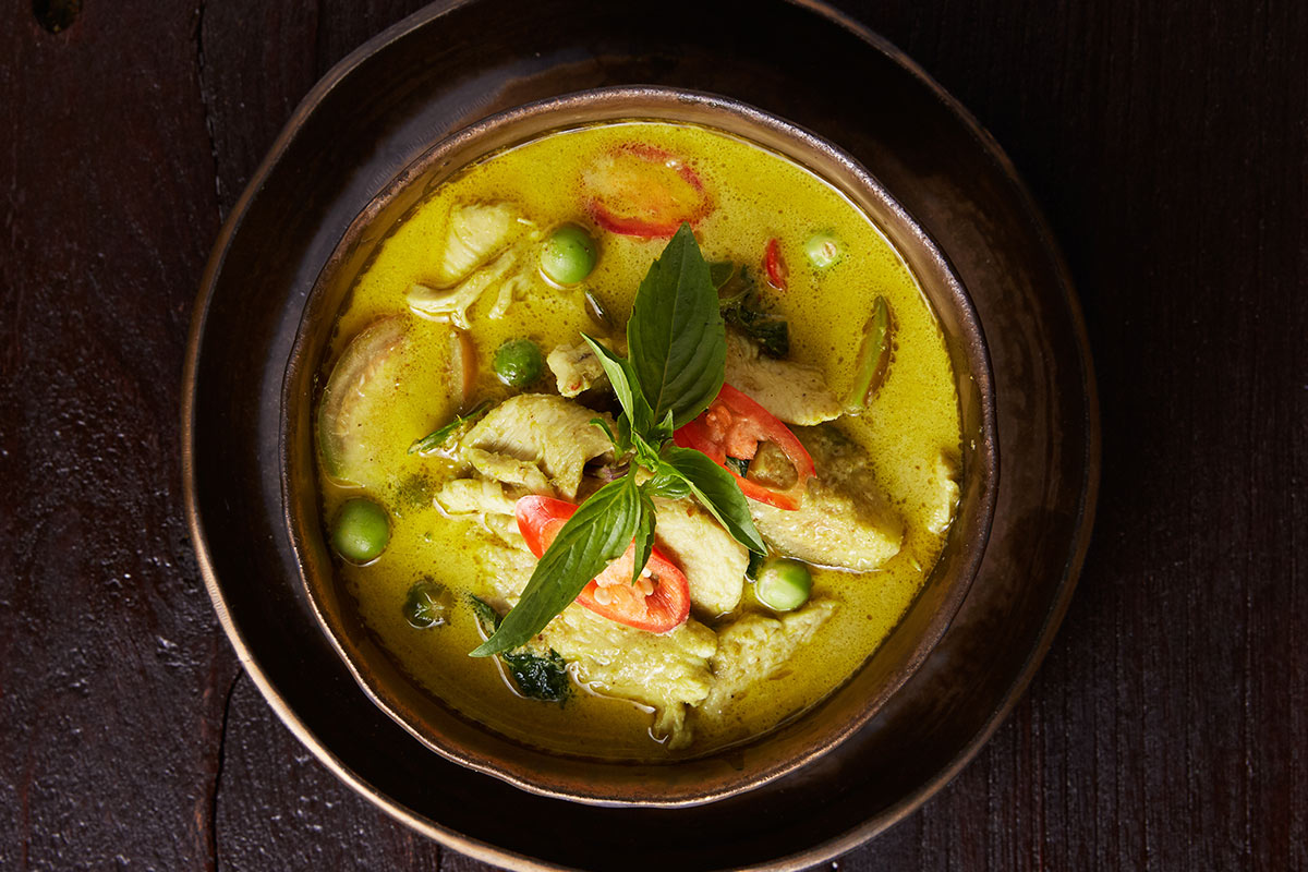 Sheet Pan Green Curry Barramundi