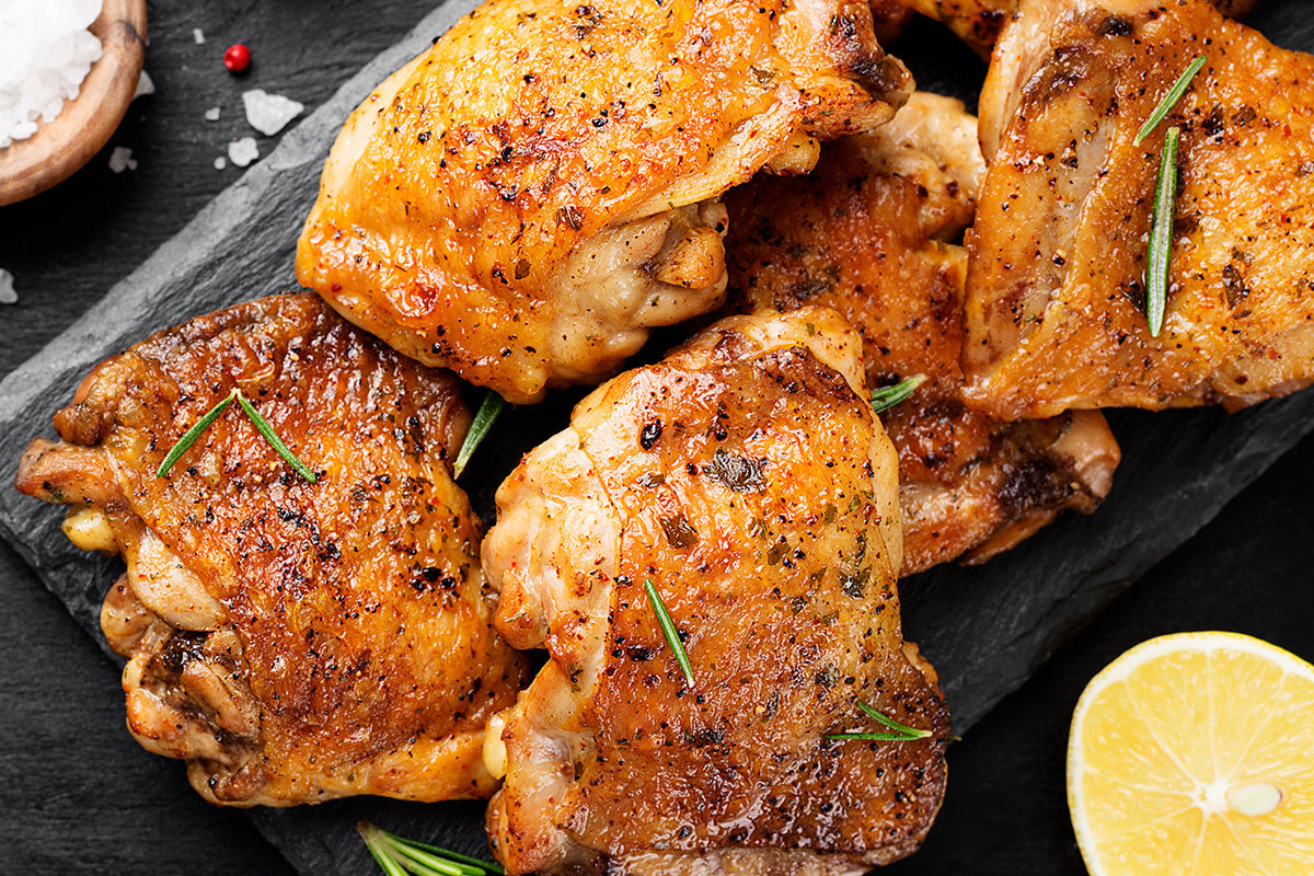 Grilled Chicken with Lemon and Thyme