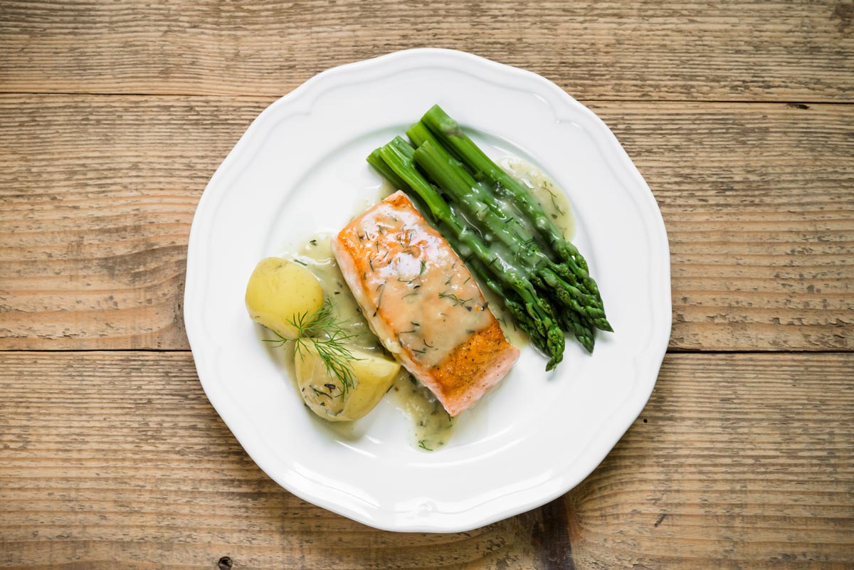 Marinated Fish with Salmoriglio Sauce