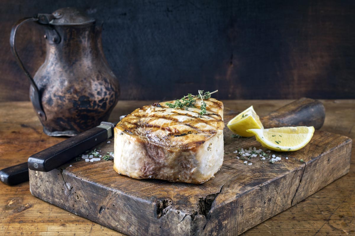 Sicilian-Style Grilled Swordfish