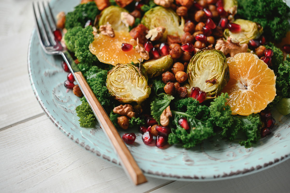Harvest Salad with Balsamic Vinaigrette