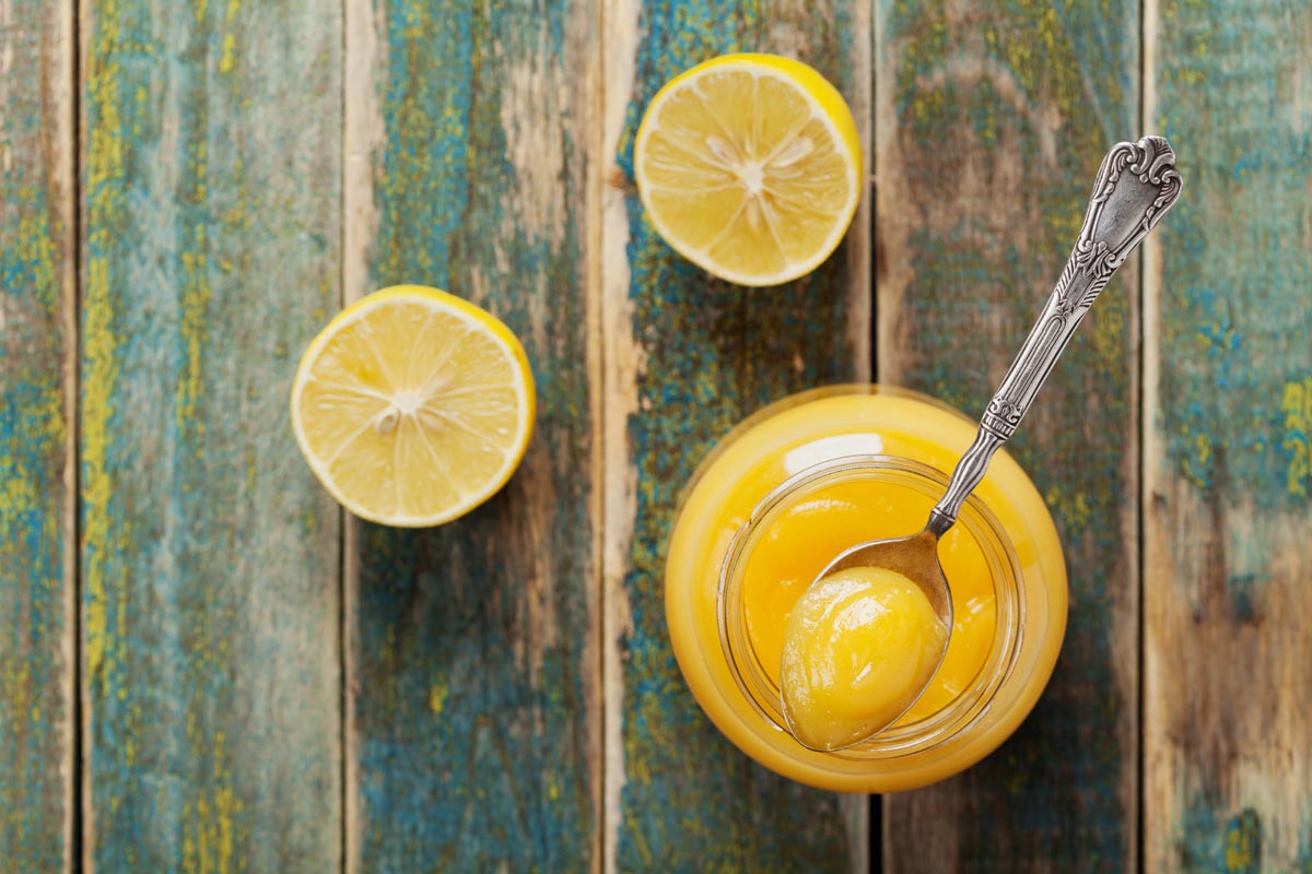 Olive Oil Lemon Curd
