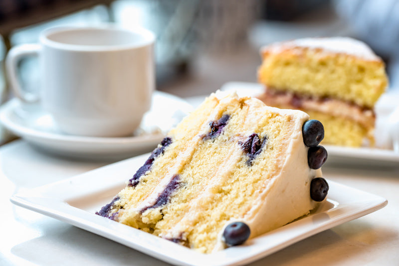 Lemon Blueberry Zucchini Cake