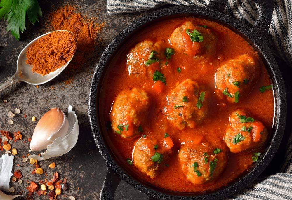 Low-Carb Spanish Meatballs (Albondigas)