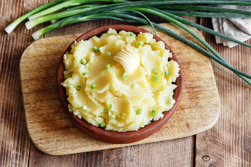 Manchego and Olive Oil Mashed Potatoes