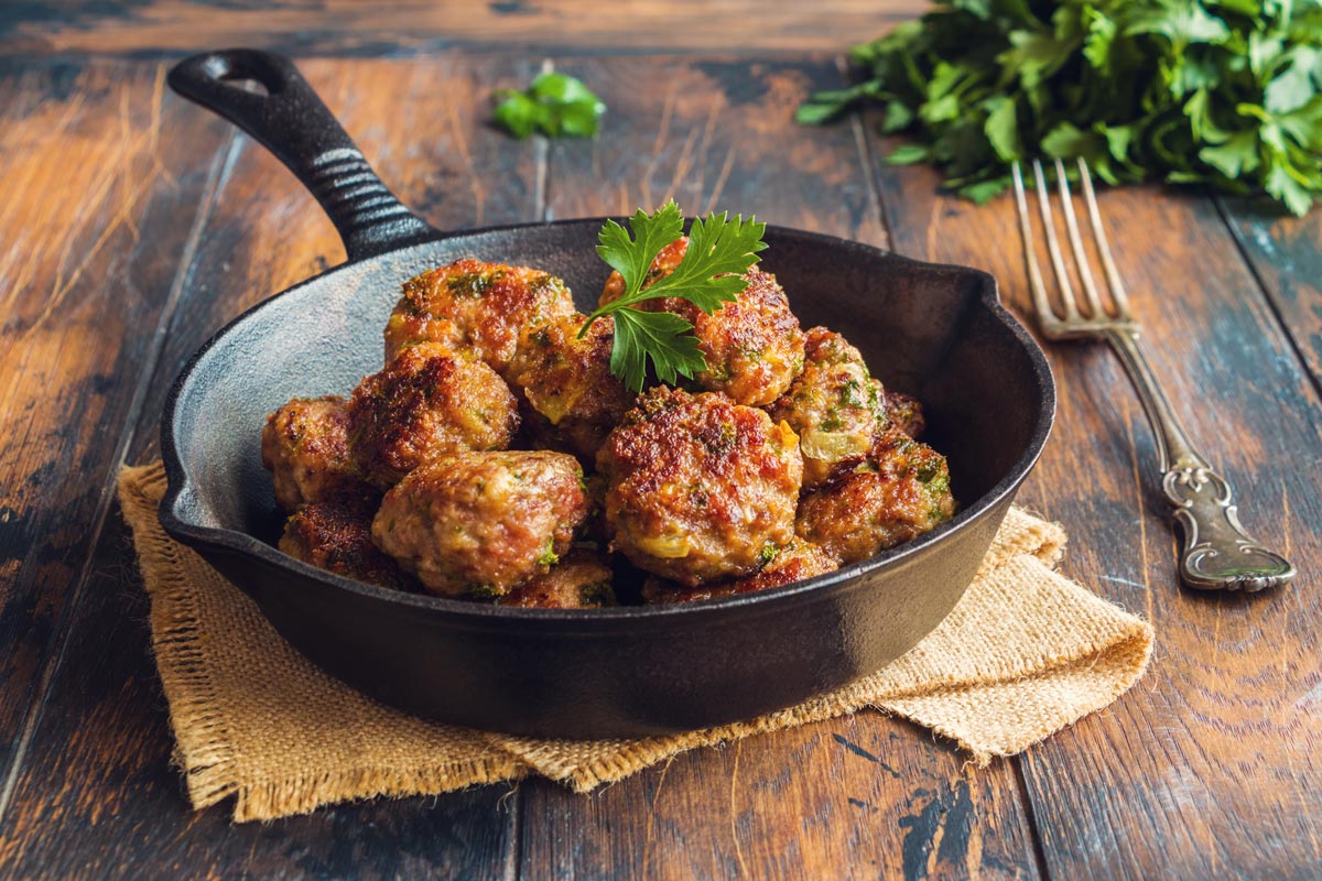 Sicilian-Style Meatballs