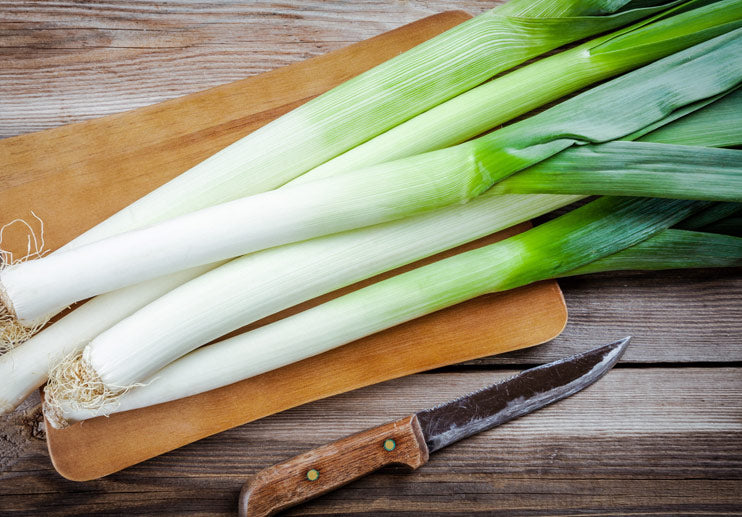 Olive Oil Roasted Leeks