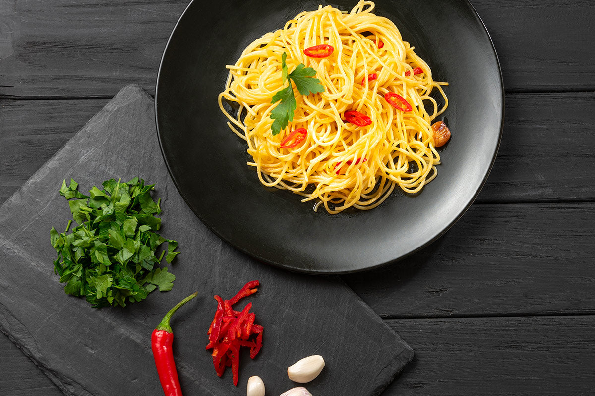 Pasta With Garlic and Olive Oil