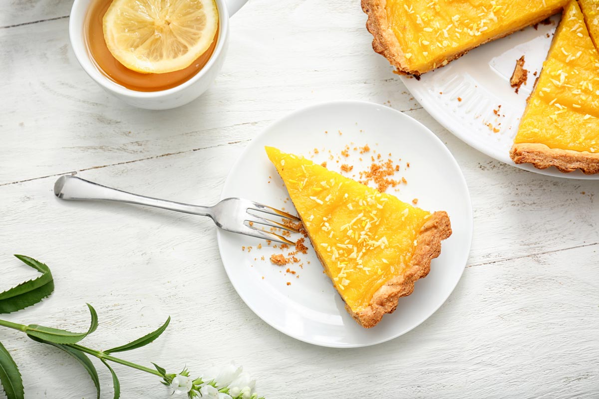 Olive Oil Lemon Tart