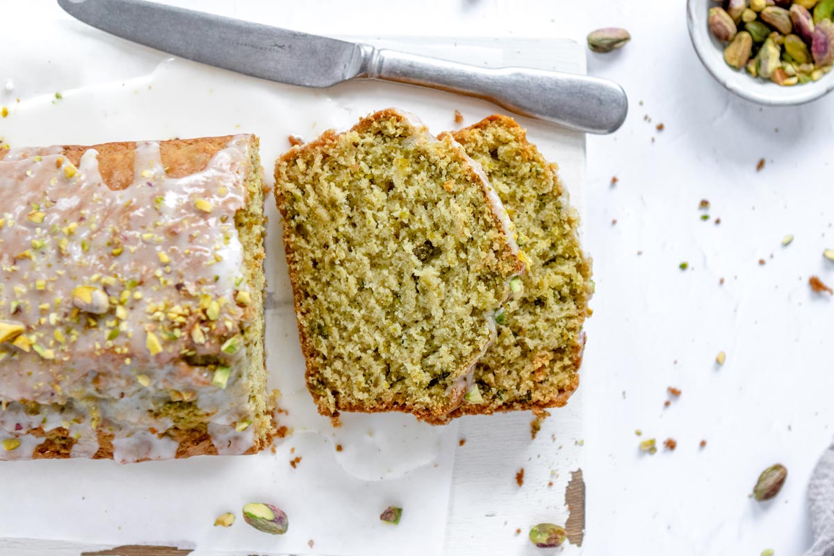 Orange and Rosewater Olive Oil Cake