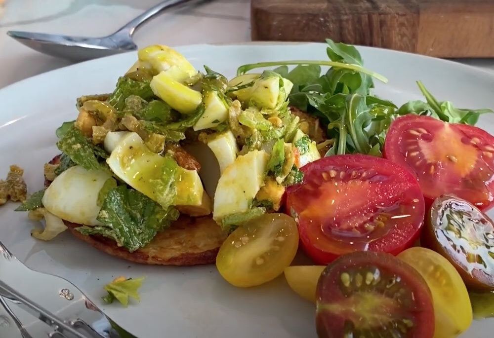 Olive Oil Egg Salad