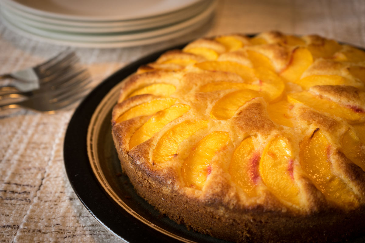Peach Upside-down cake