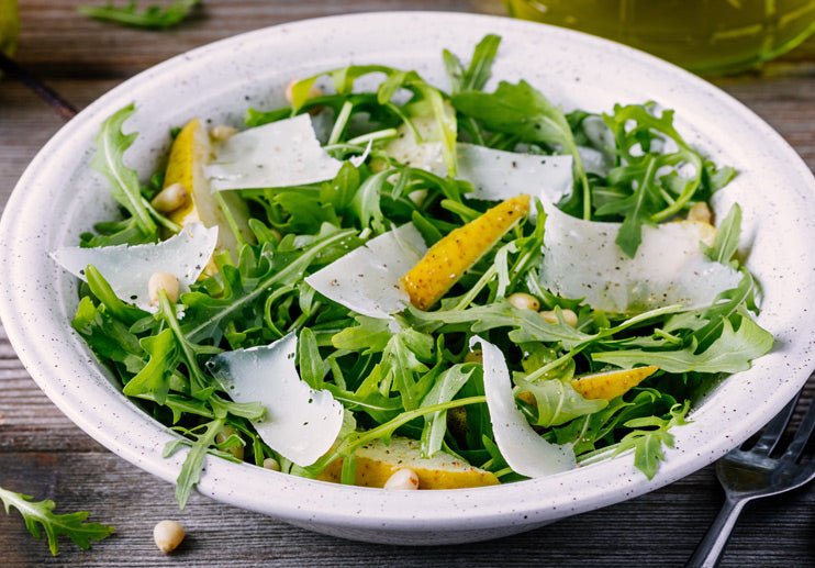 Pear And Arugula Salad With Lemon Vinaigrette
