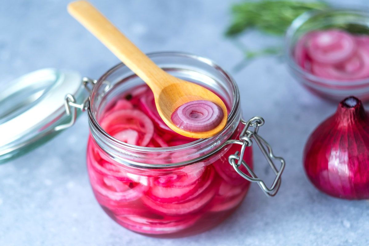 Quick Pickled Red Onions
