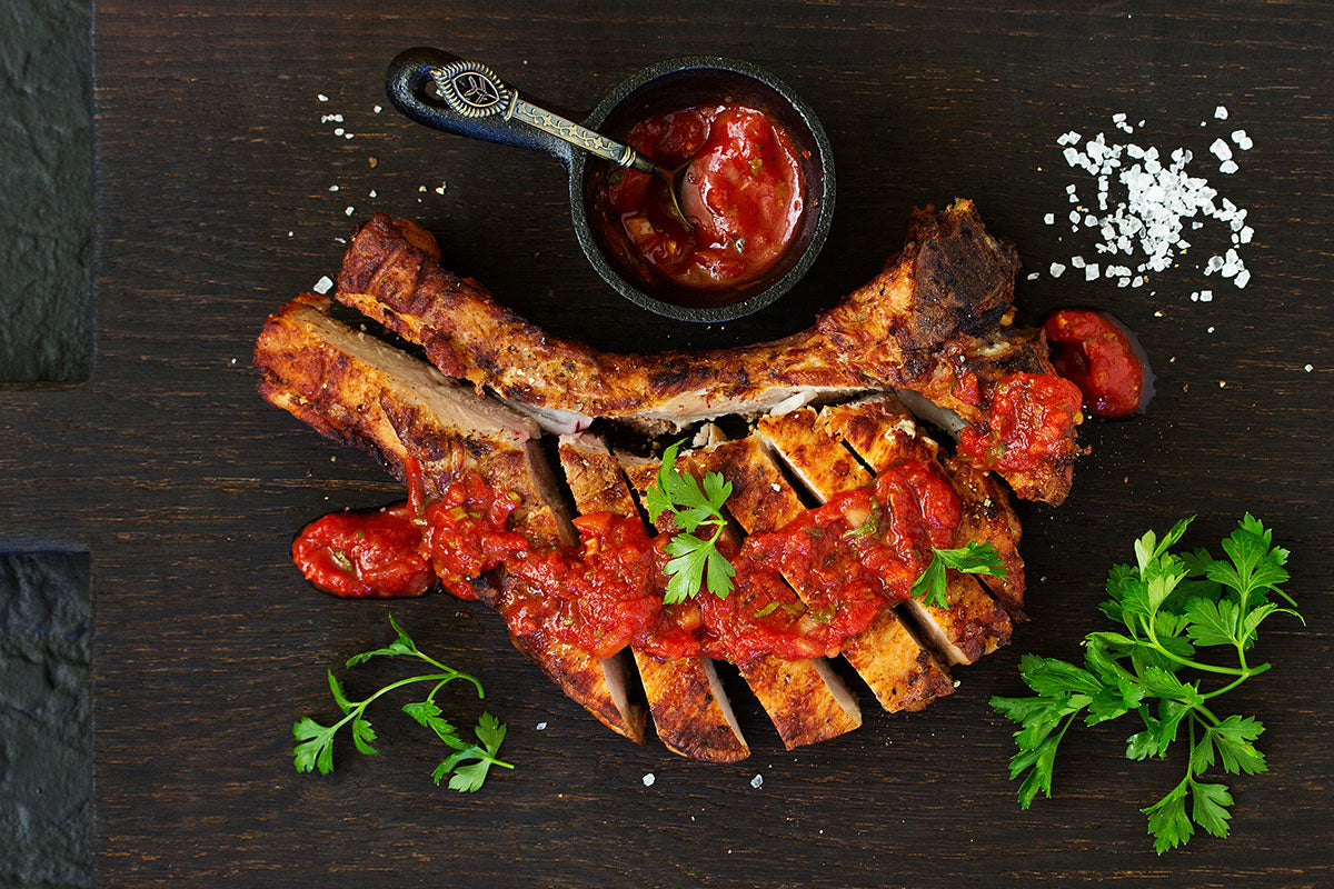 Pork Chops with Apple Balsamic Vinegar