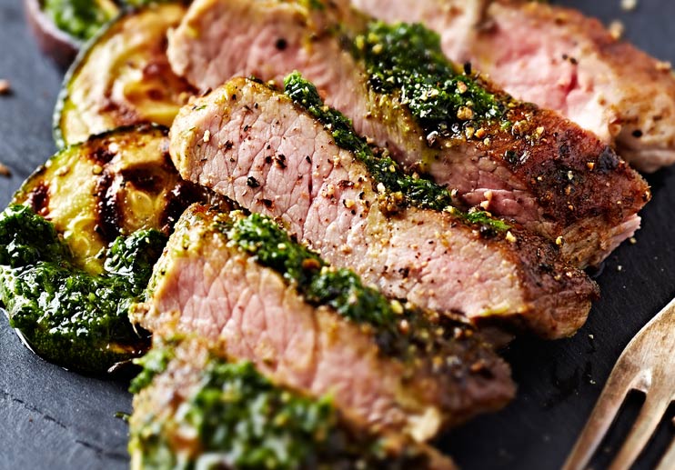 Pork with Green Sauce (Maiale con Salsa Verde)