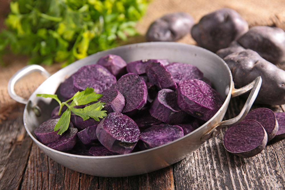 PERUVIAN PURPLE POTATO SALAD