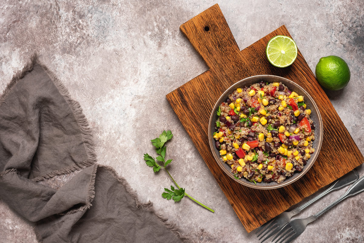 Quinoa with Corn and Black Beans