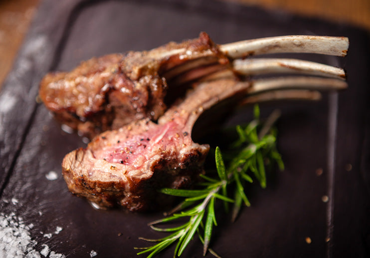 Rack of Lamb with Garlic and Rosemary