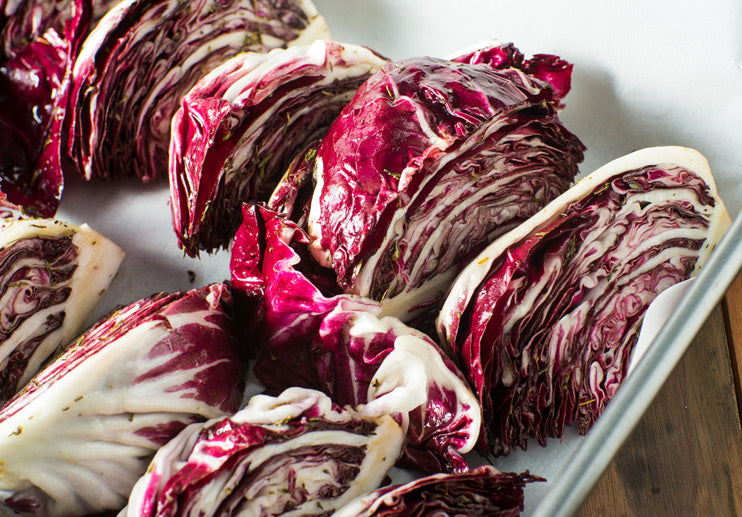 Radicchio Grilled with Olive Paste and Anchovies