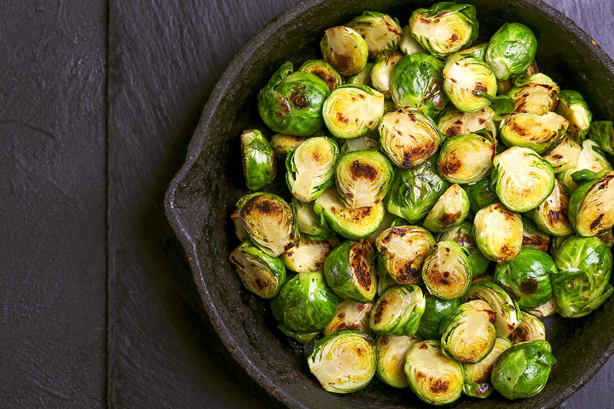 Sweet and Spicy Brussels Sprouts