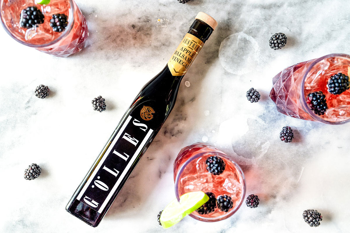 Apple Balsamic Shrub Cooler