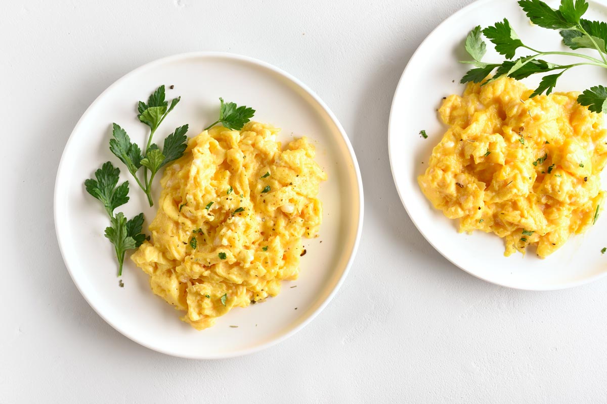 Soft scrambled eggs