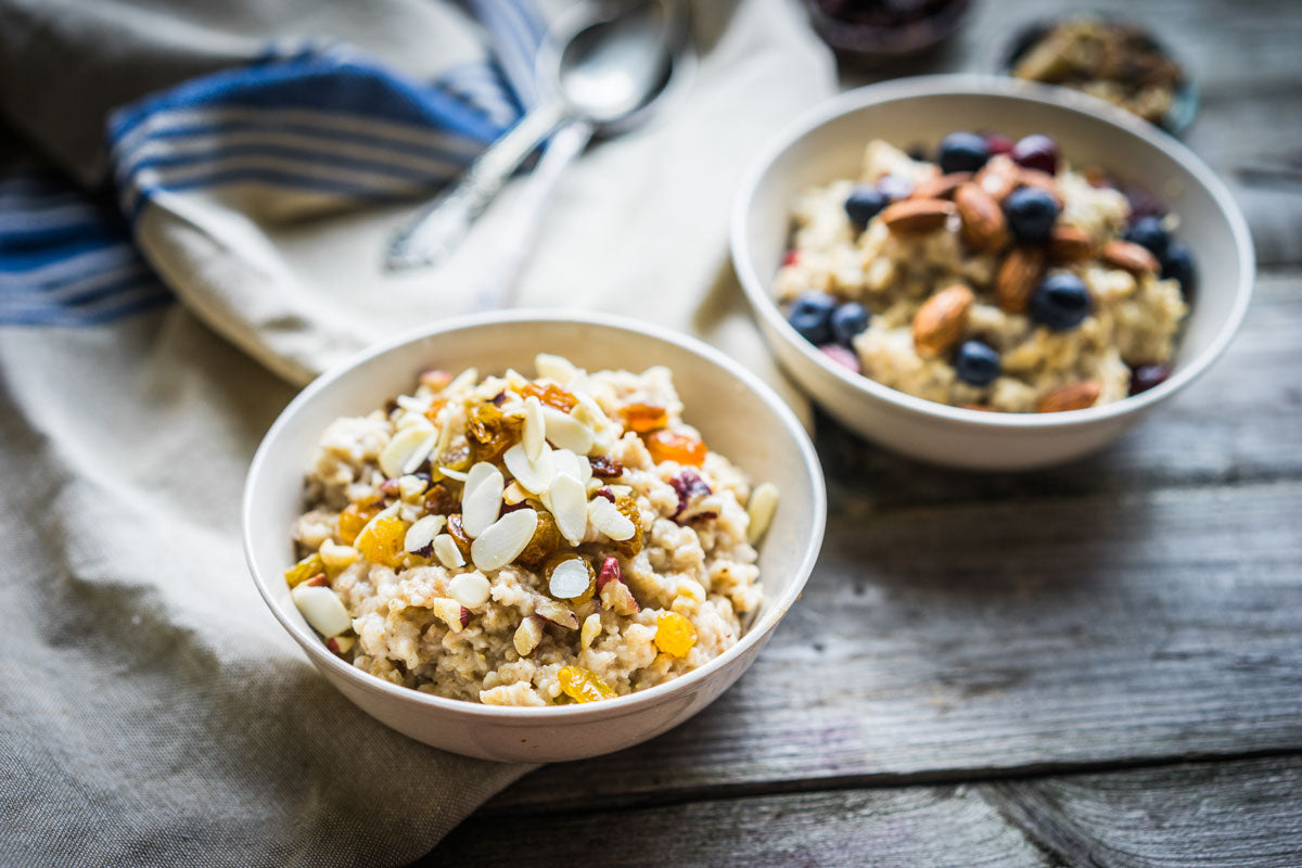 Spelt breakfast bowls