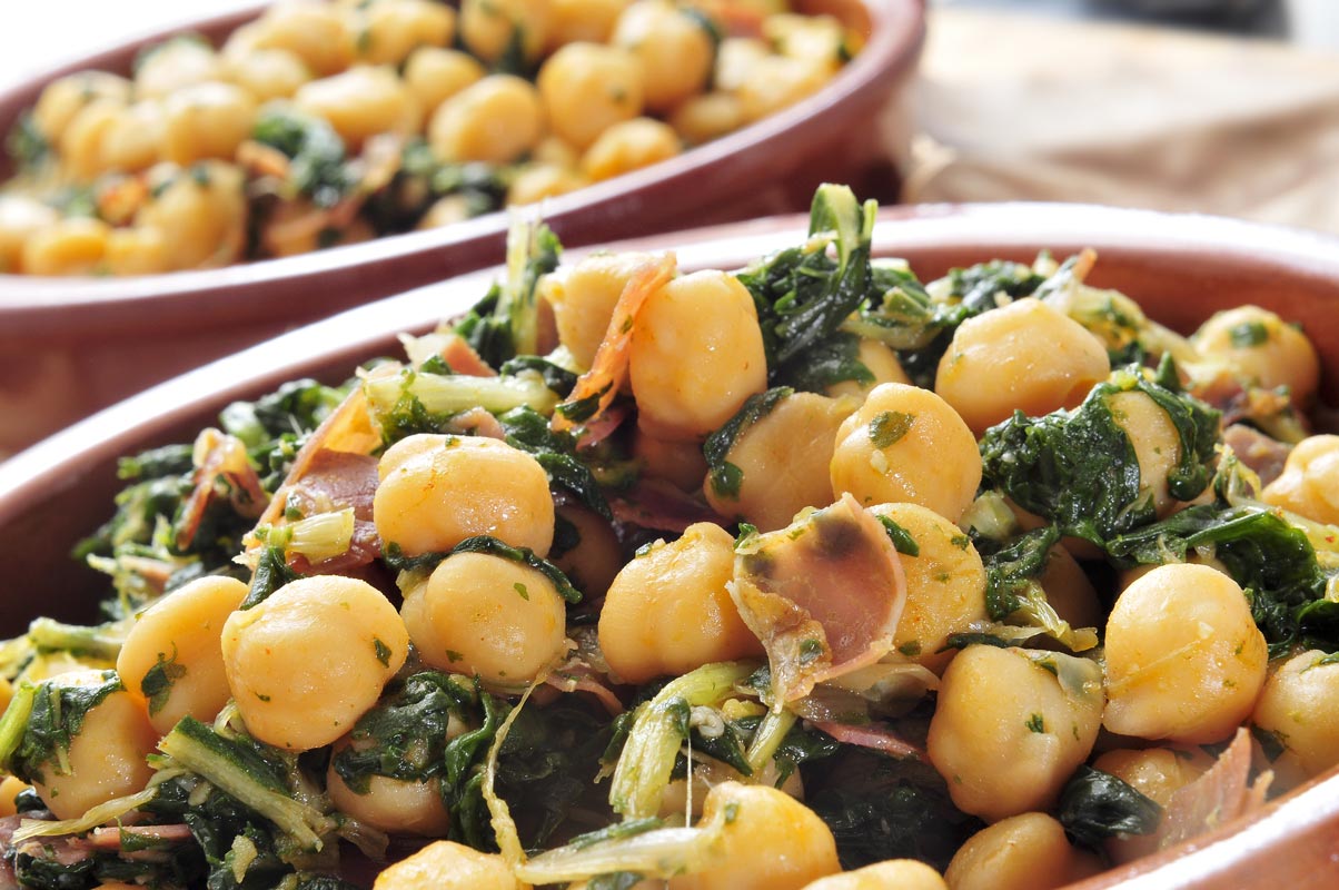 Spinach and Chickpeas